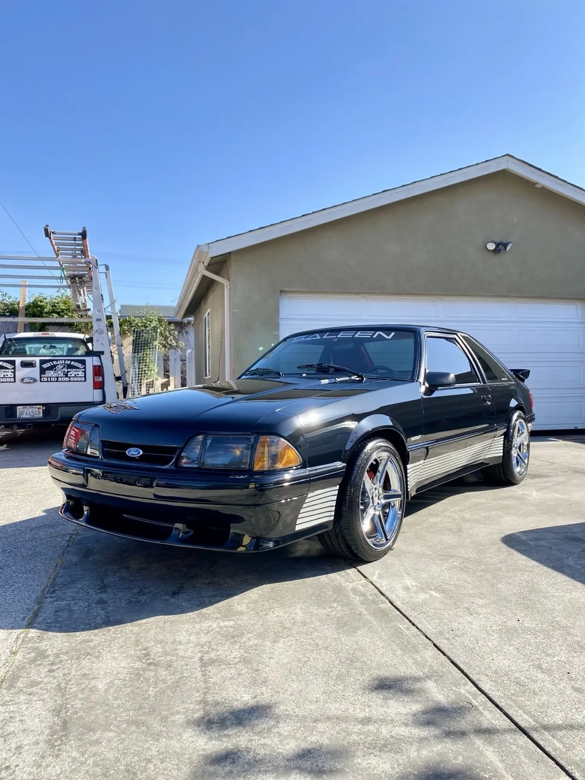 Black Chevrolet El Camino featured in the Hi-Caliber catalog