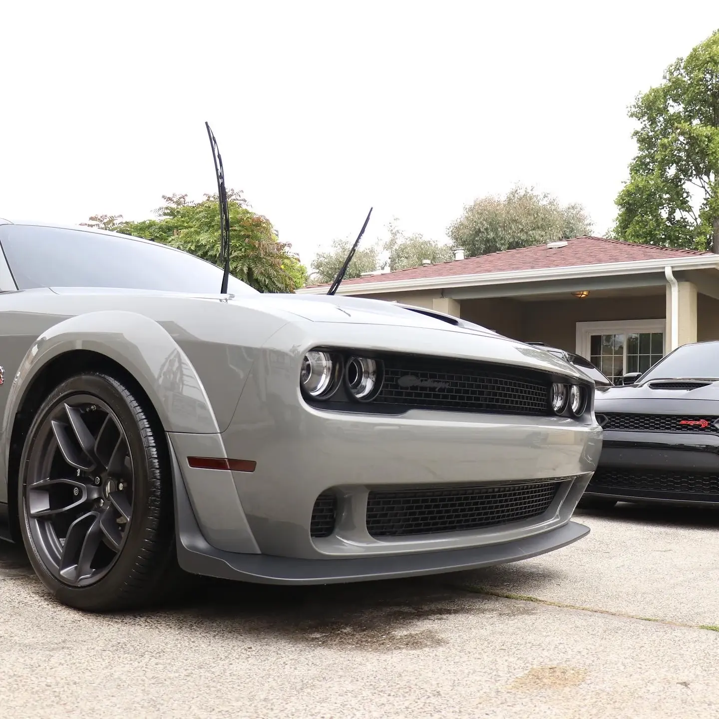 Hi-Caliber Culture Vault photography of a gray Dodge Challenger